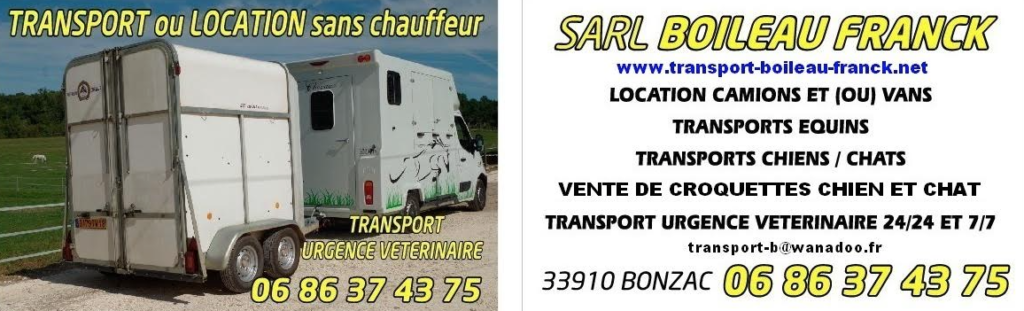 TRANSPORT SARL BOILEAU FRANCK