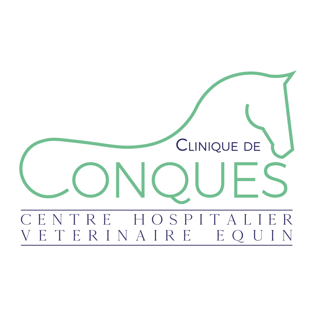 Le logo clinique équine de Conques